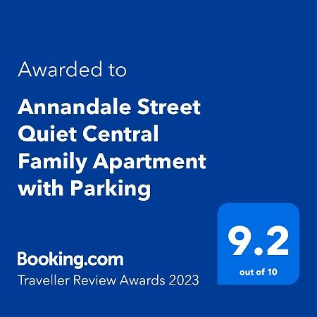 אדינבורו Annandale Street Quiet Central Family Apartment With Parking מראה חיצוני תמונה